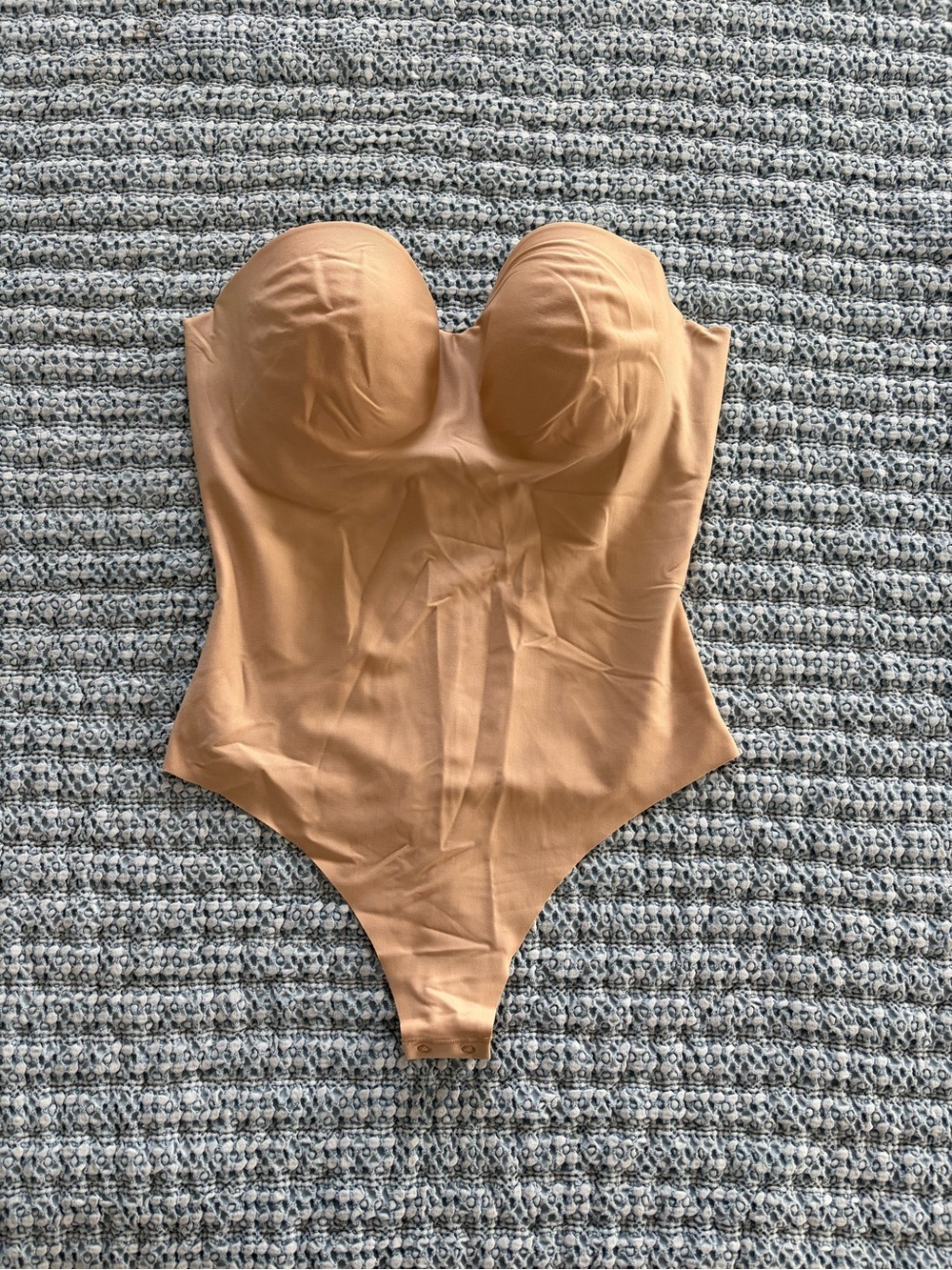 Skims Nude Underwire Thong Bodysuit